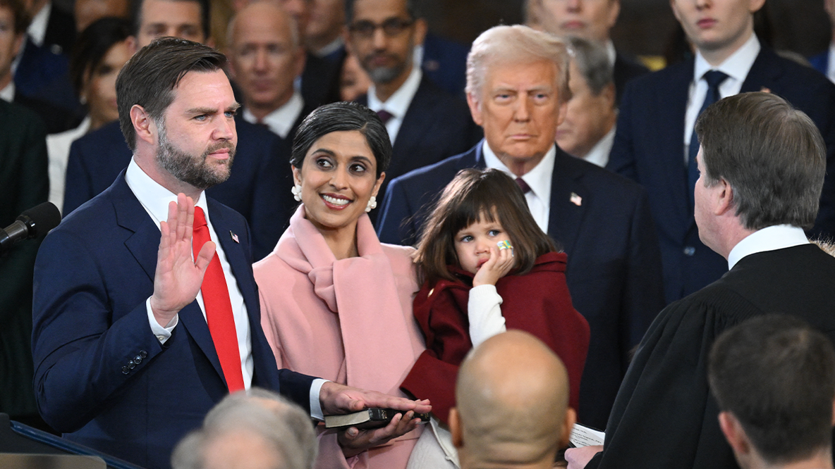 Vance sworn in as vice president
